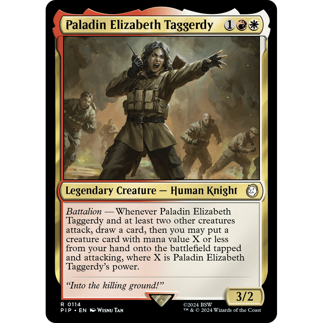 Paladin Elizabeth Taggerdy (PIP-114) - Fallout