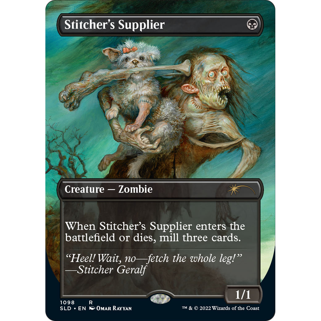 Stitcher's Supplier (Borderless) (SLD-1098) - Secret Lair Drop (Borderless)