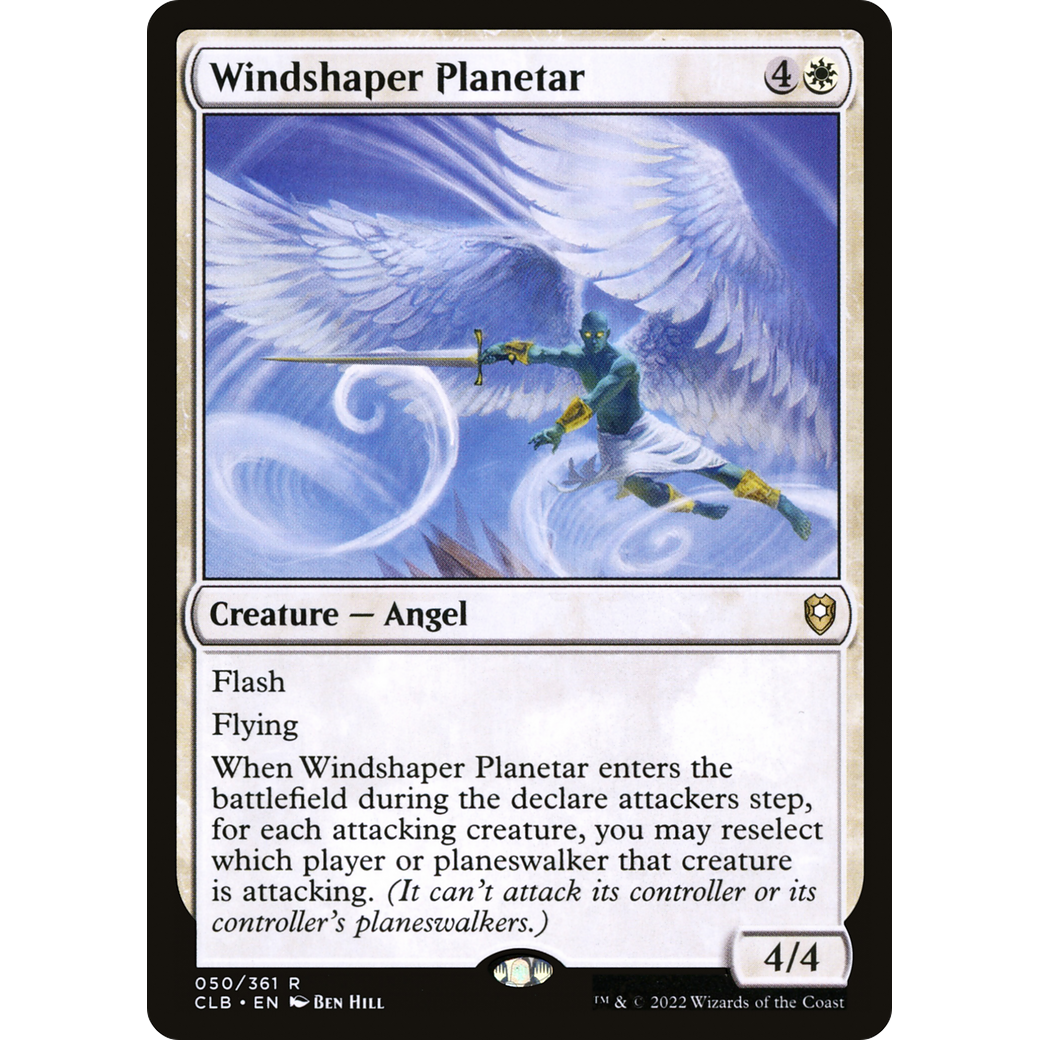 Windshaper Planetar (CLB-050) - Commander Legends: Battle for Baldur's Gate Foil