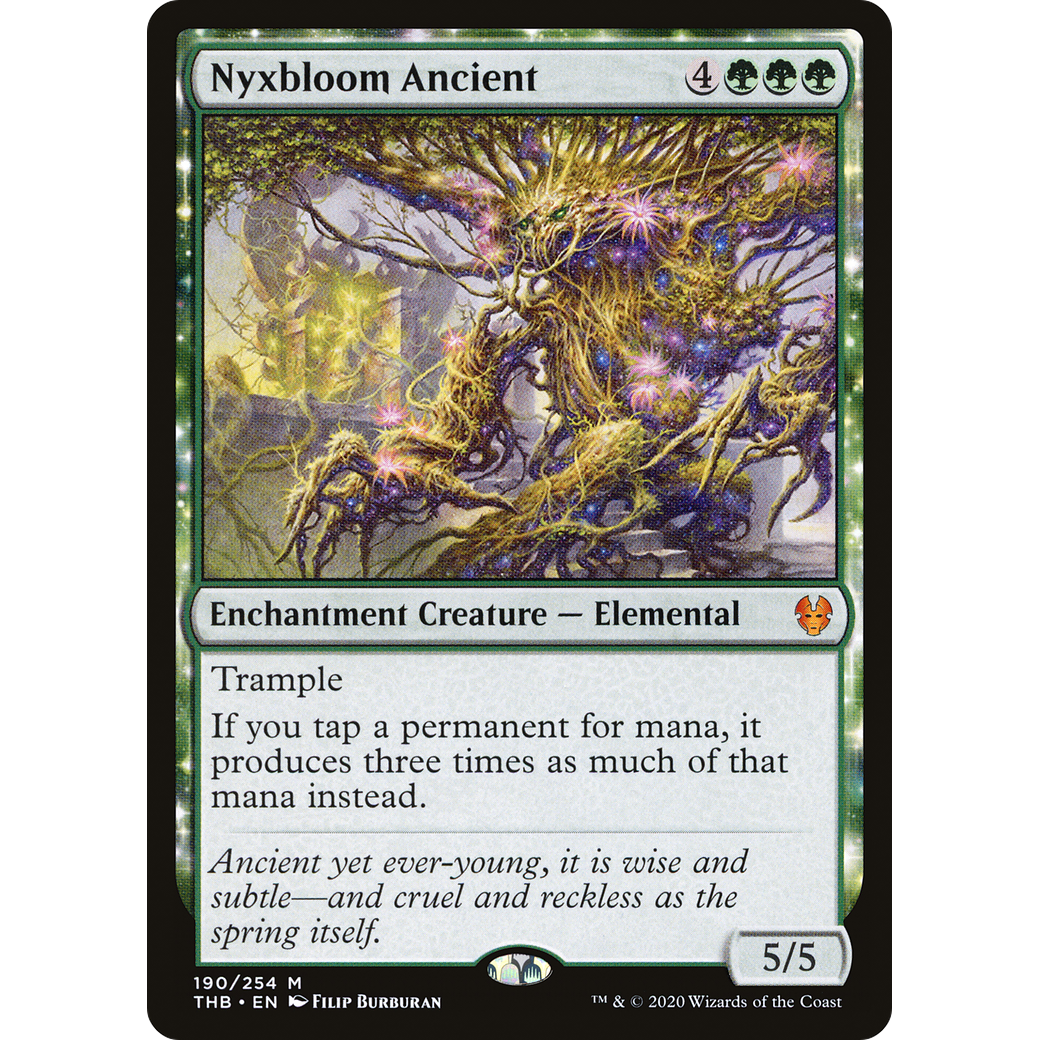 Nyxbloom Ancient (THB-190) - Theros Beyond Death: (enchantment) Foil