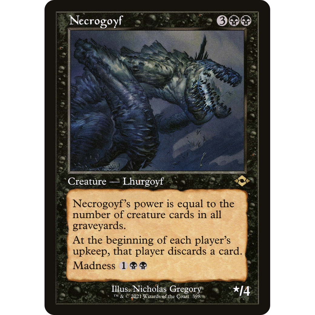 Necrogoyf (Retro Frame) (MH2-398) - Modern Horizons 2