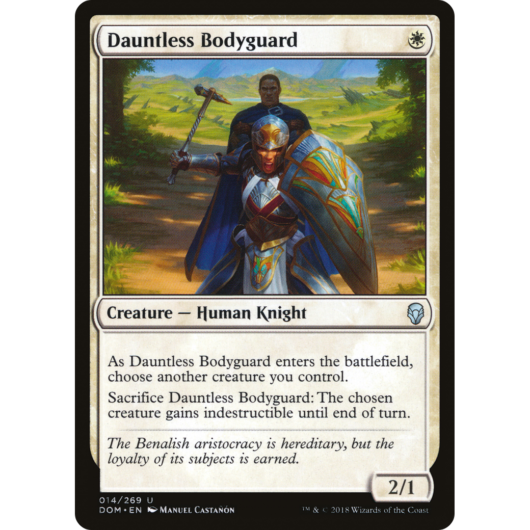 Dauntless Bodyguard (DOM-014) - Dominaria