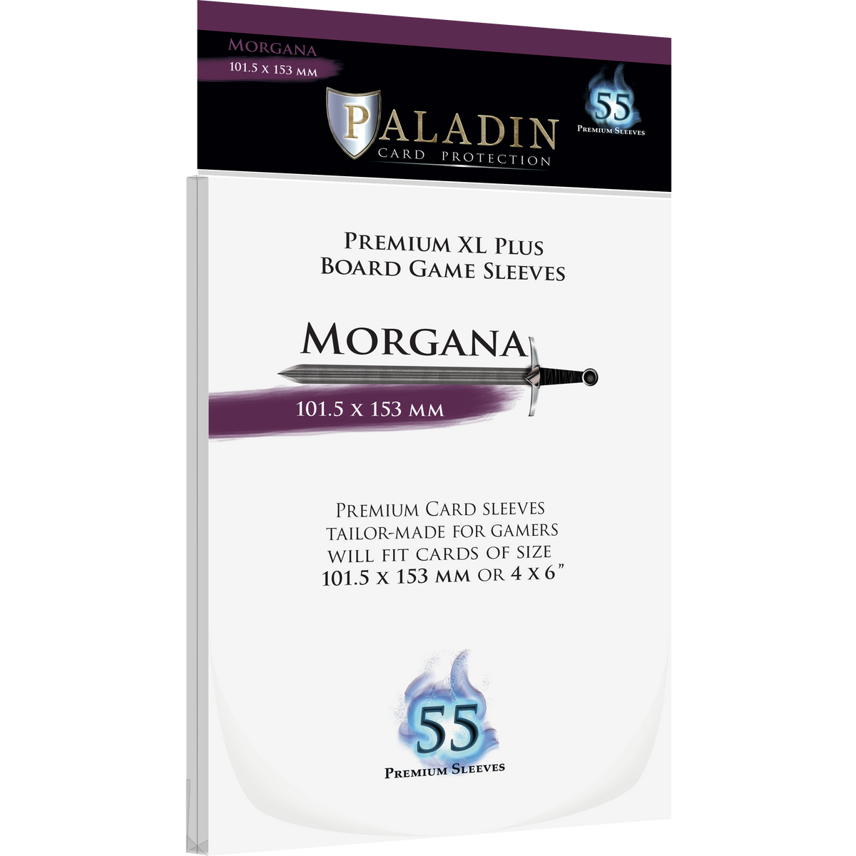 Paladin Card Protectors - Clear Gloss Ultra Large Sizes: Michonne – 20x210mm