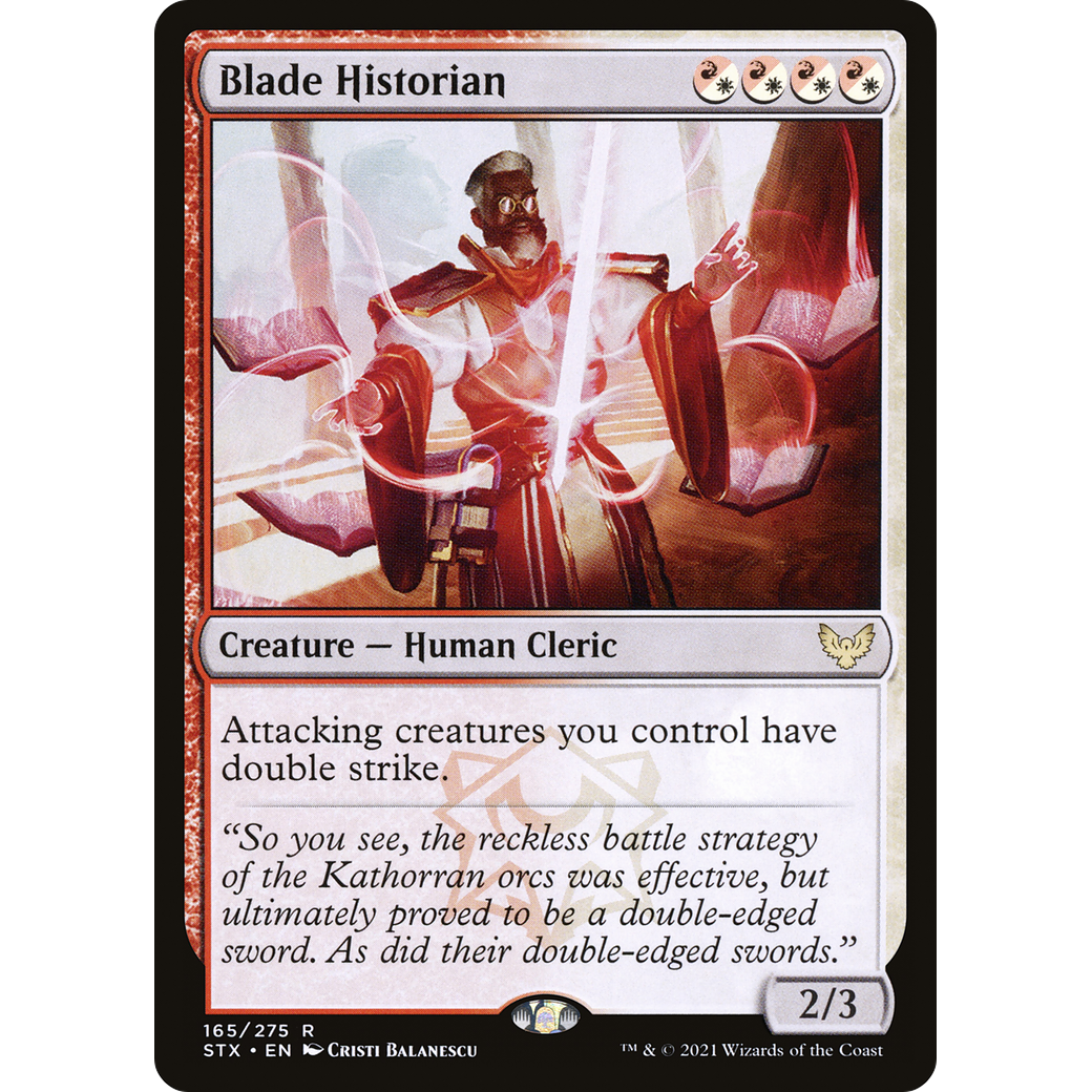 Blade Historian (STX-165) - Strixhaven: School of Mages