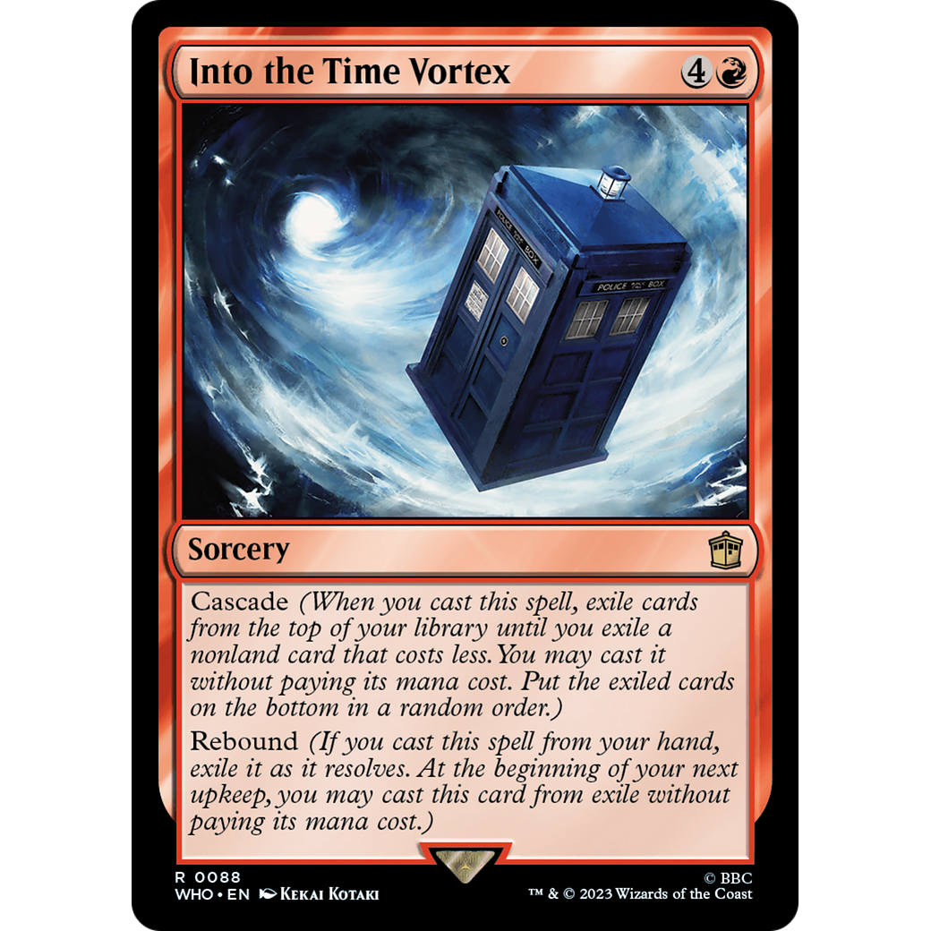 Into the Time Vortex (WHO-088) - Doctor Who