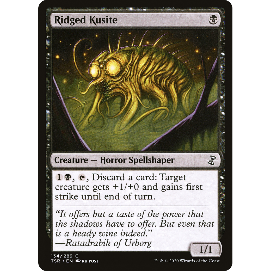 Ridged Kusite (TSR-134) - Time Spiral Remastered Foil