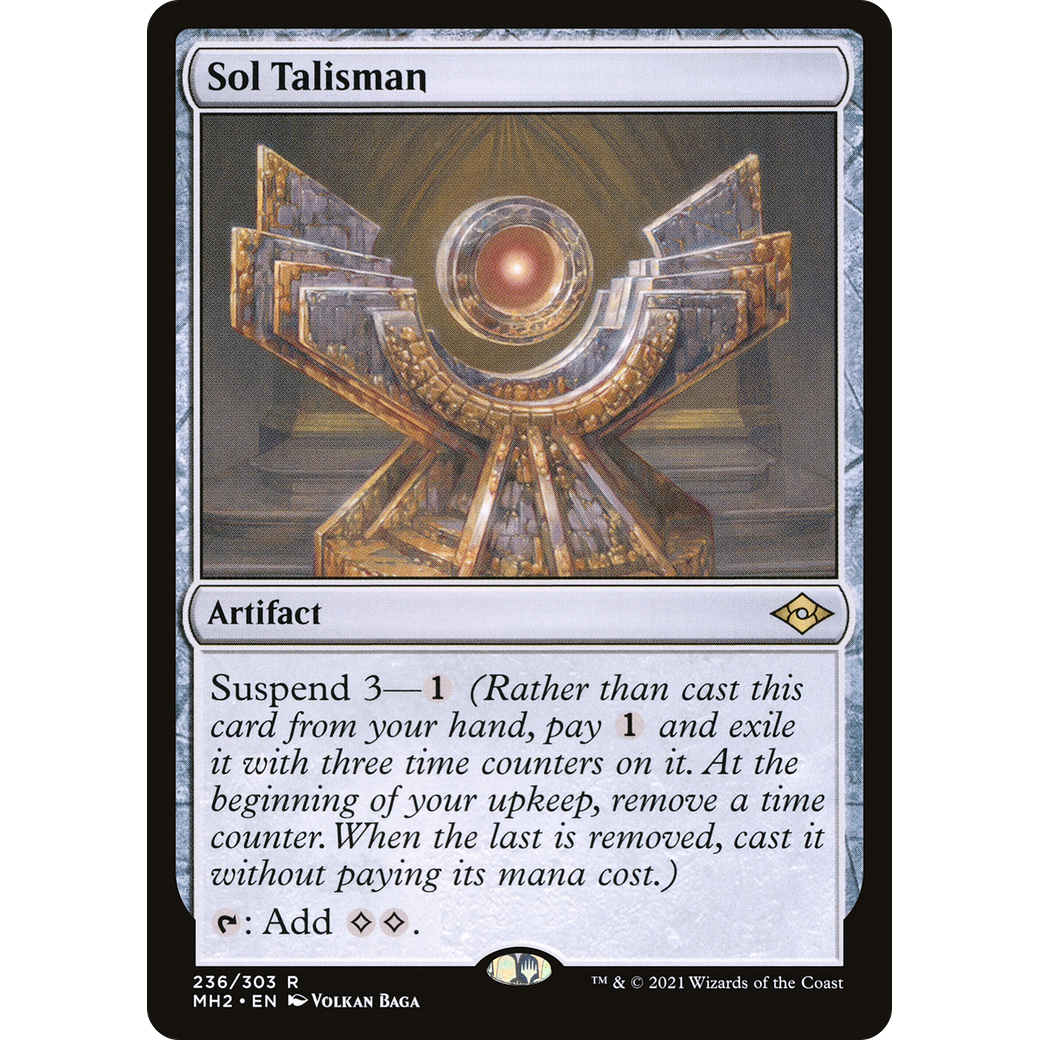 Sol Talisman (MH2-236) - Modern Horizons 2 Foil