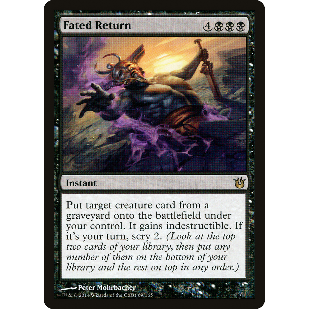 Fated Return (BNG-069) - Born of the Gods Foil