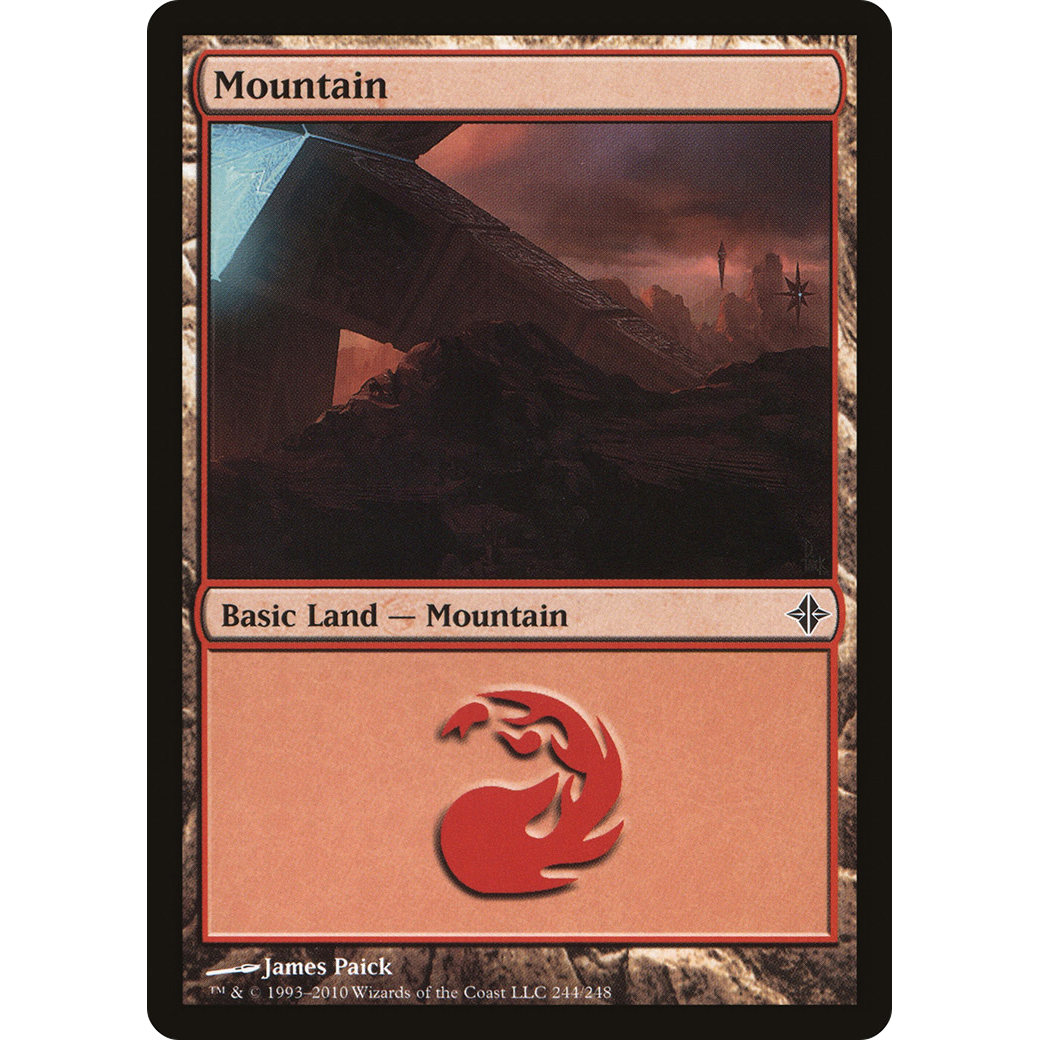 Mountain (244) (ROE-244) - Rise of the Eldrazi