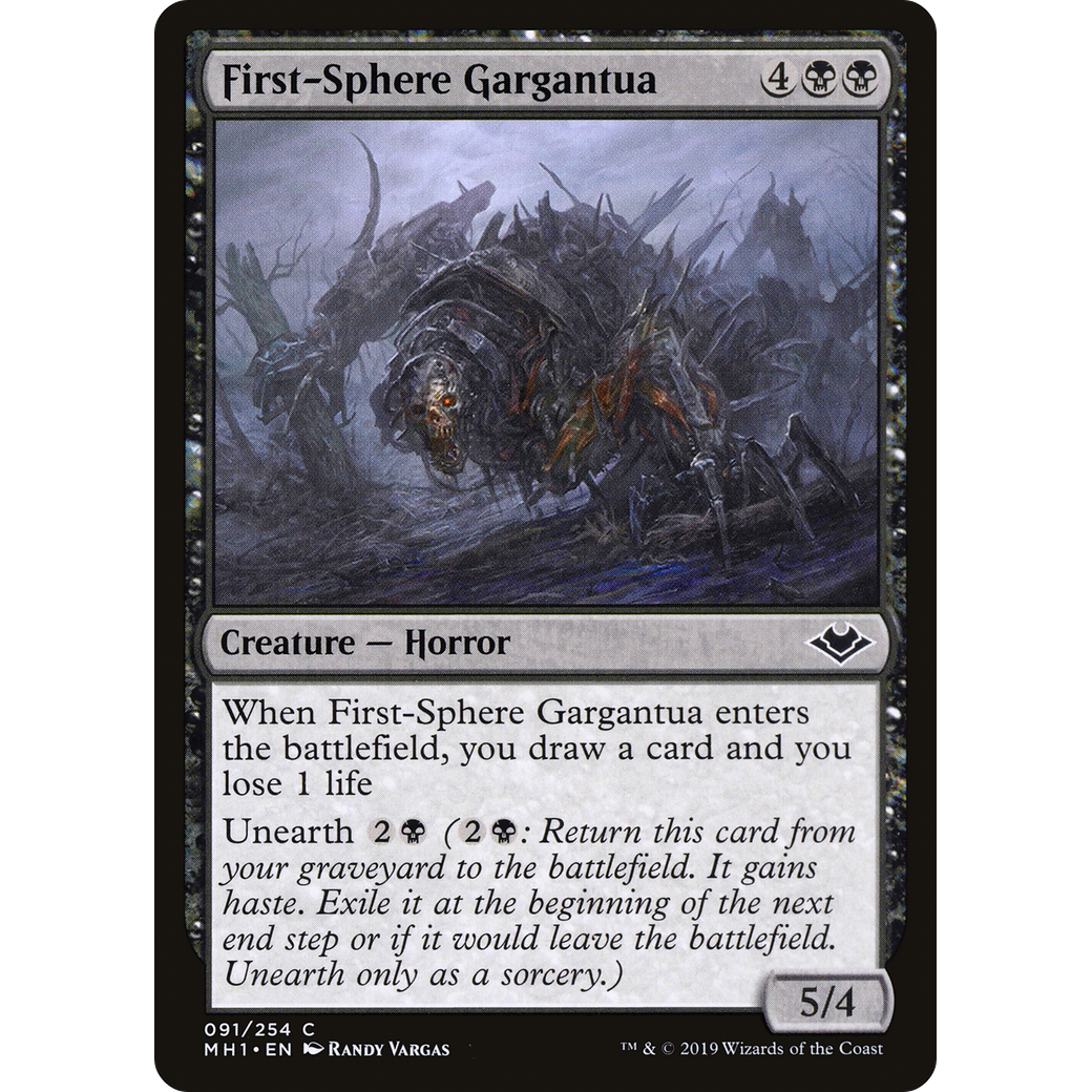 First-Sphere Gargantua (MH1-091) - Modern Horizons Foil