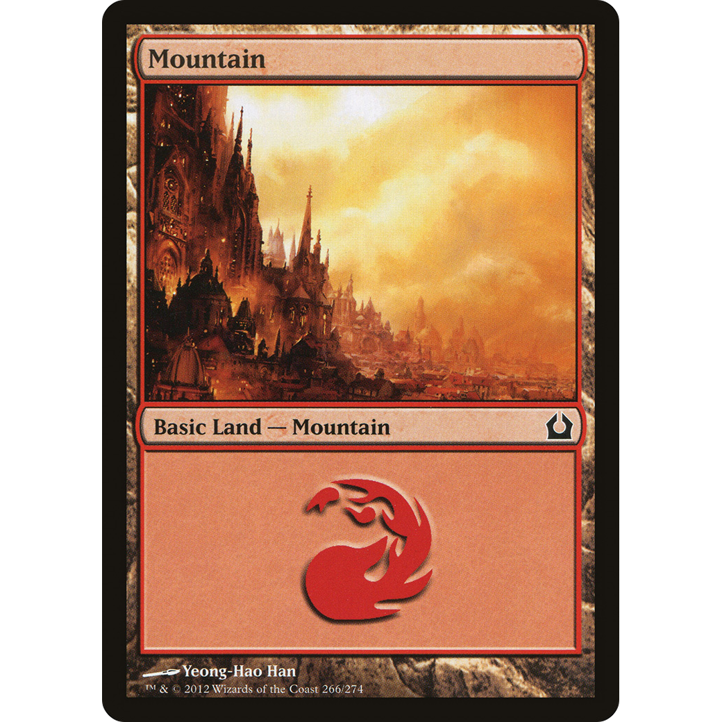 Mountain (266) (RTR-266) - Return to Ravnica Foil