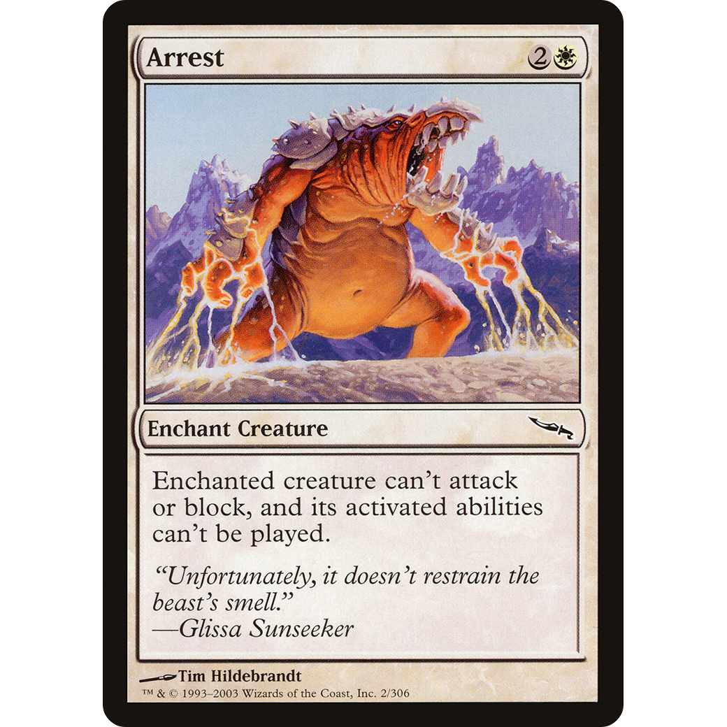 Arrest (MRD-002) - Mirrodin Foil