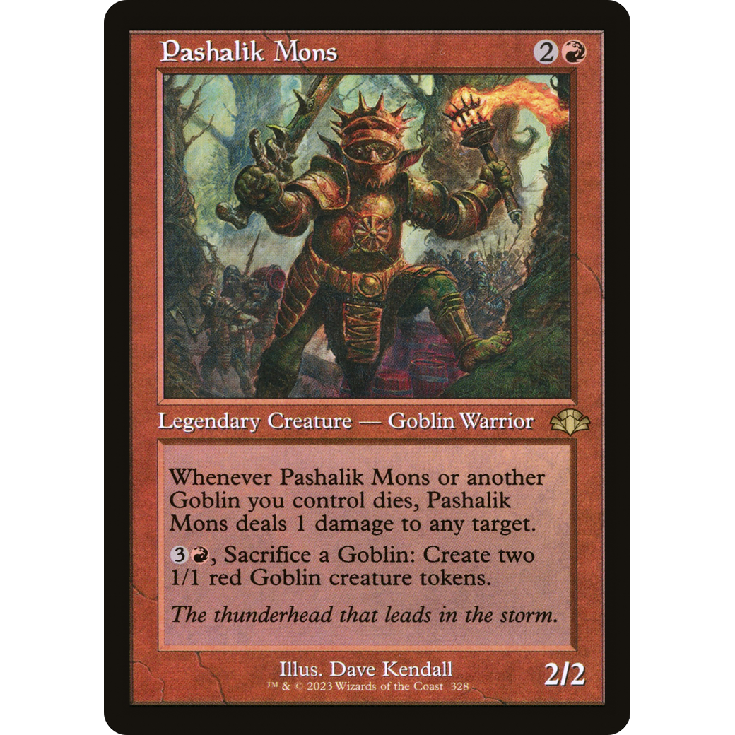 Pashalik Mons (Retro Frame) (DMR-328) - Dominaria Remastered