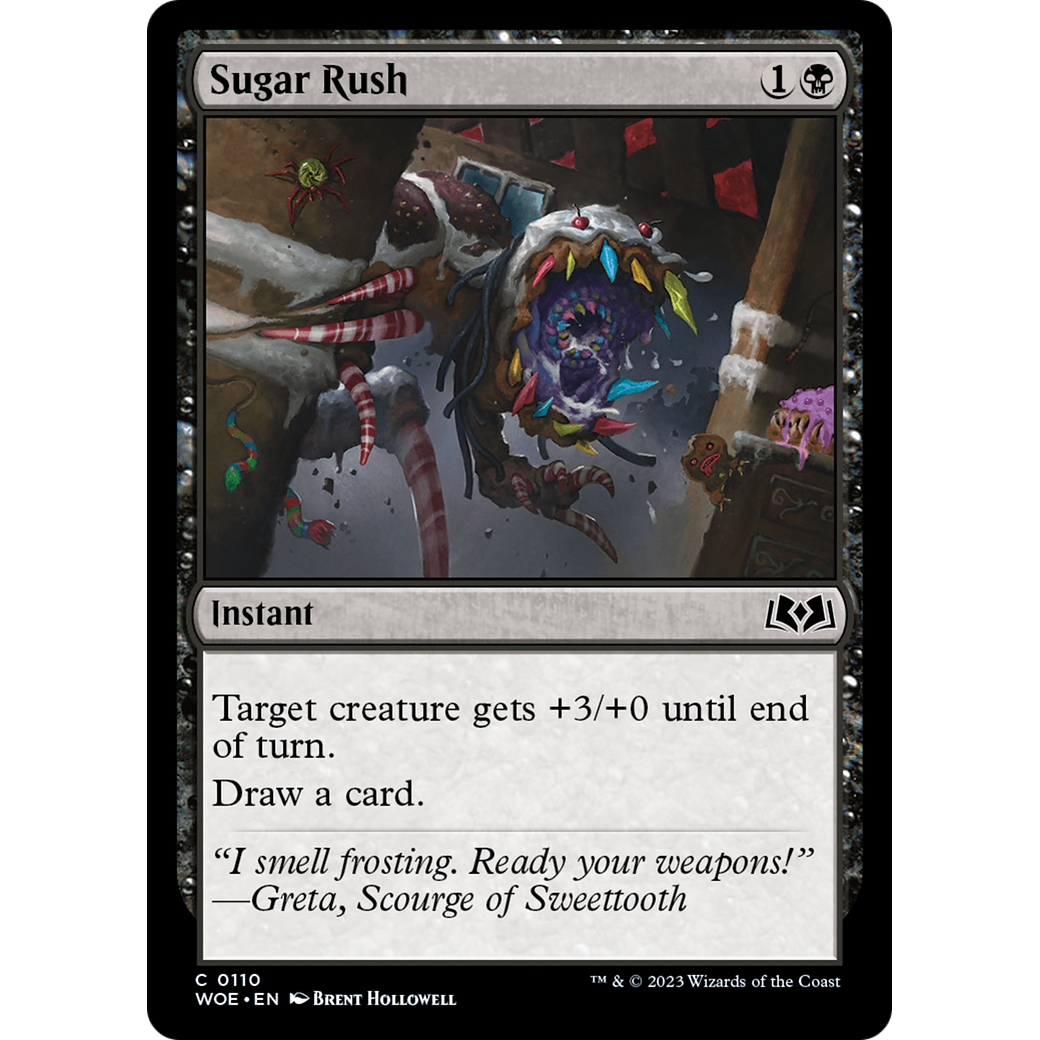 Sugar Rush (WOE-110) - Wilds of Eldraine Foil