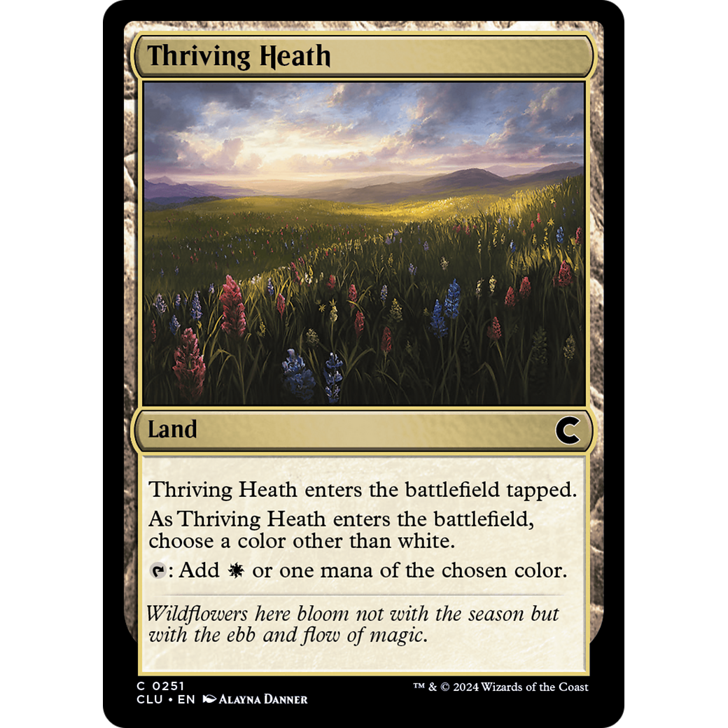 Thriving Heath (CLU-251) - Ravnica: Clue Edition