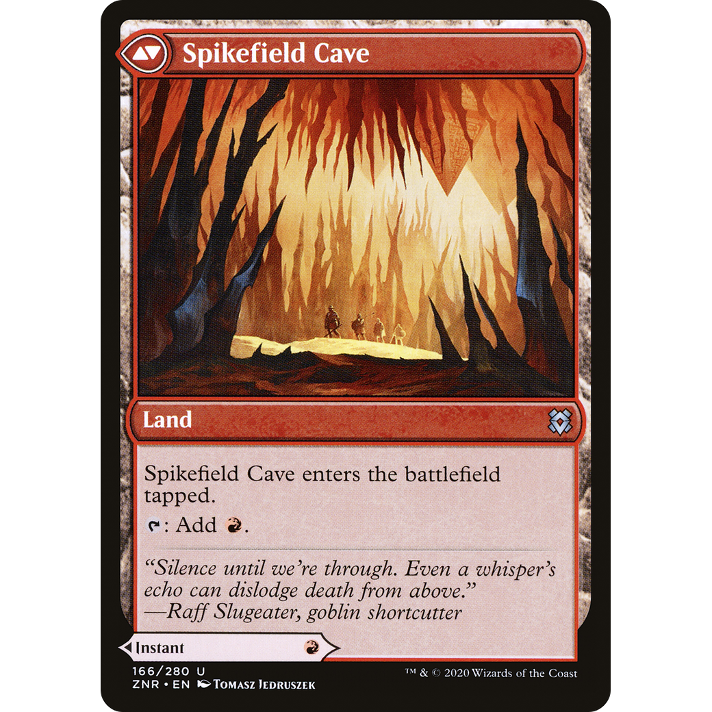 Spikefield Hazard (ZNR-166) - Zendikar Rising