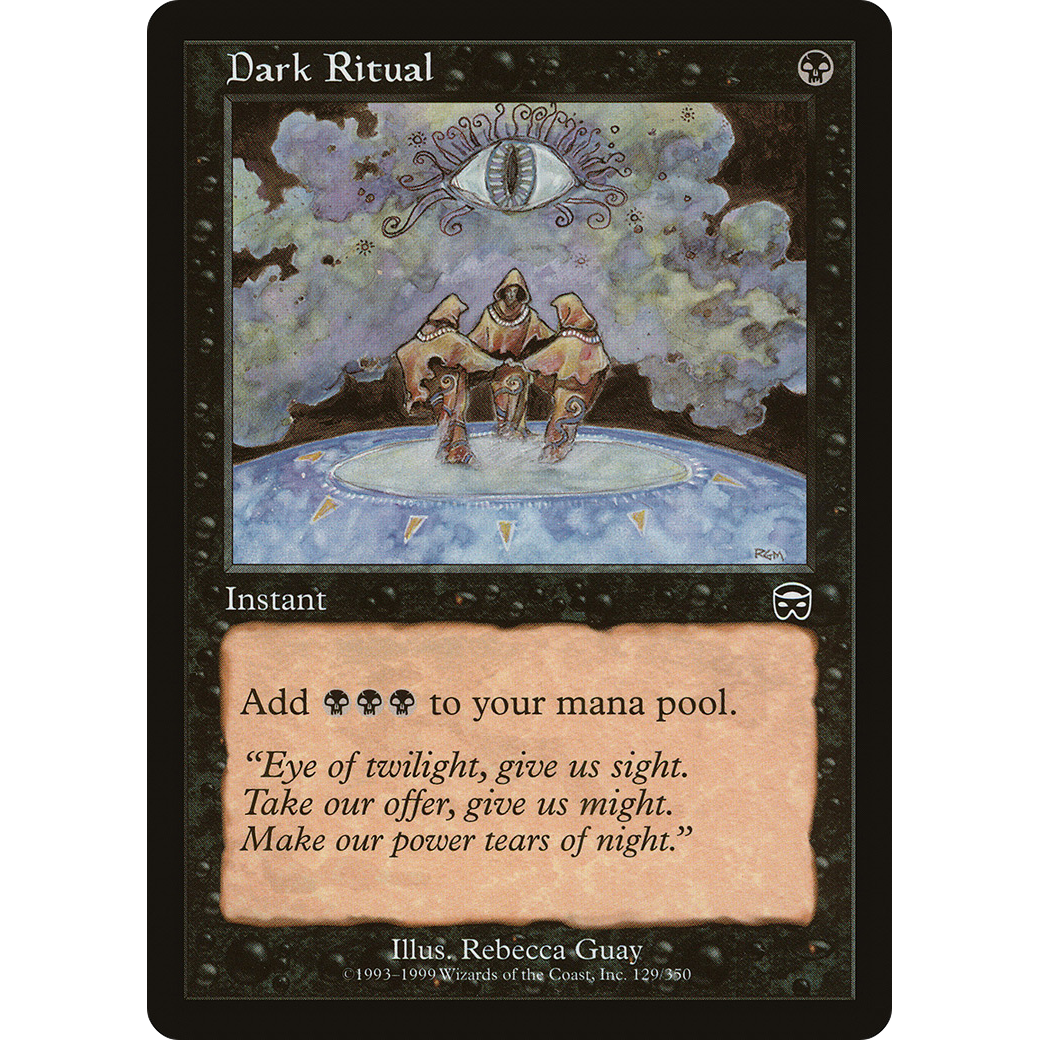 Dark Ritual (MMQ-129) - Mercadian Masques