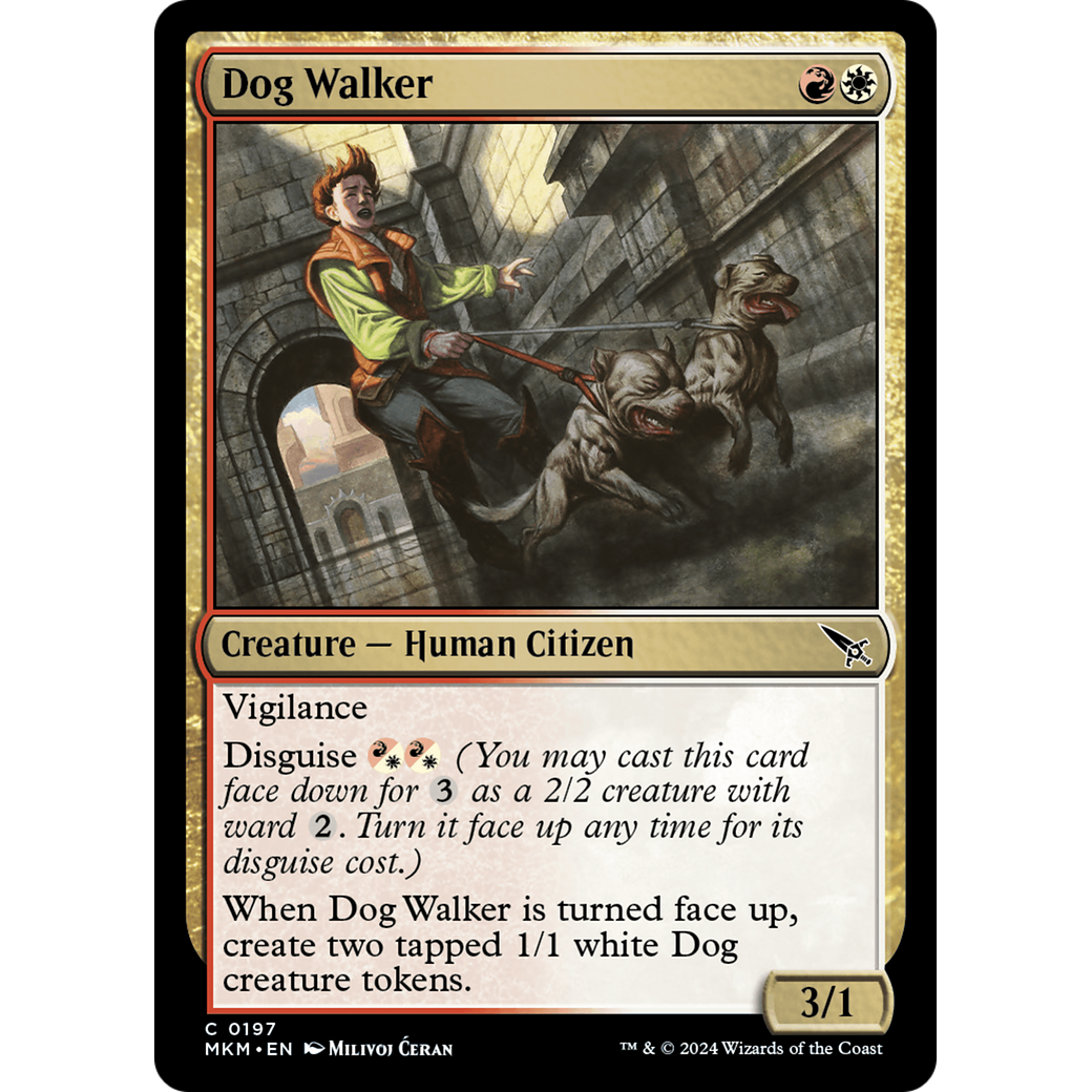 Dog Walker (MKM-197) - Murders at Karlov Manor