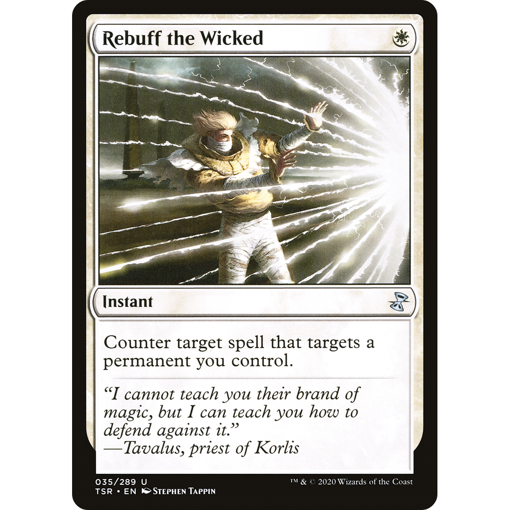 Rebuff the Wicked (TSR-035) - Time Spiral Remastered Foil