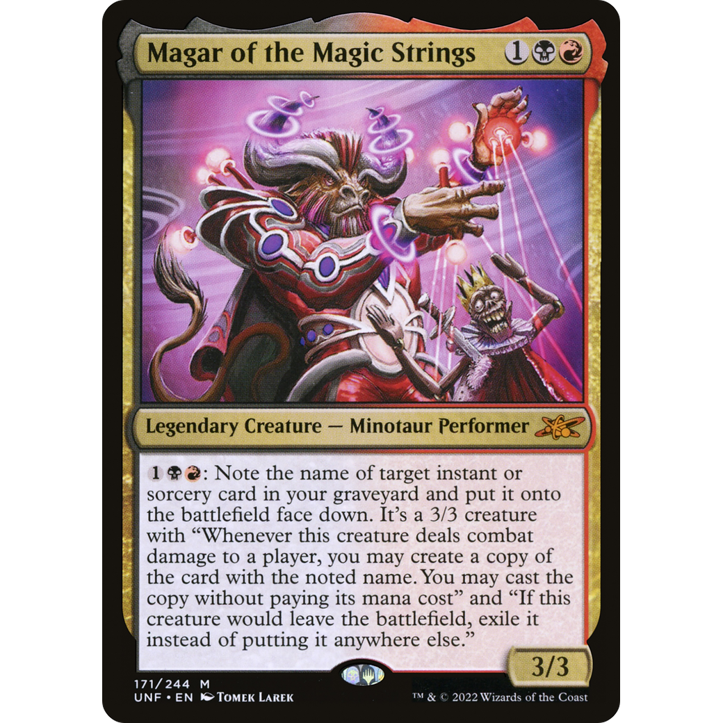 Magar of the Magic Strings (UNF-171) - Unfinity Foil
