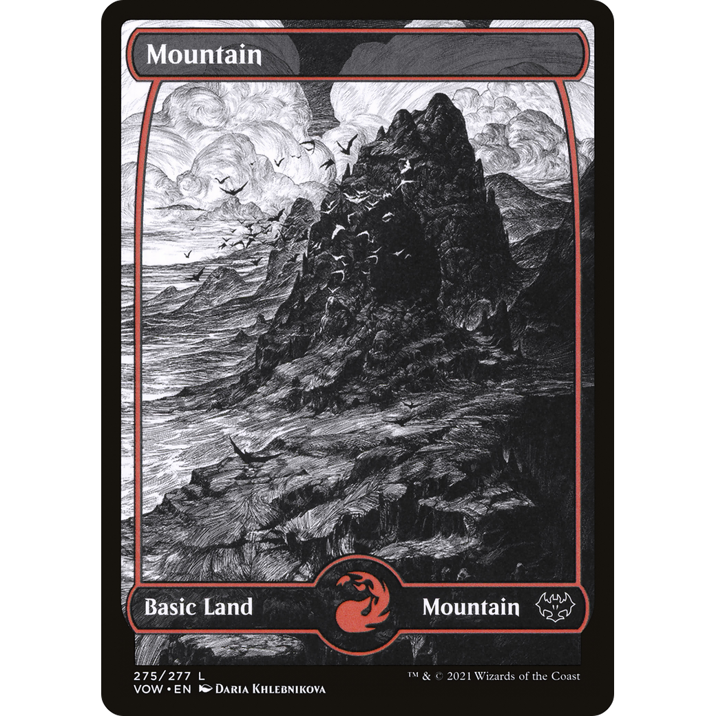 Mountain (275) (VOW-275) - Innistrad: Crimson Vow: (Showcase)