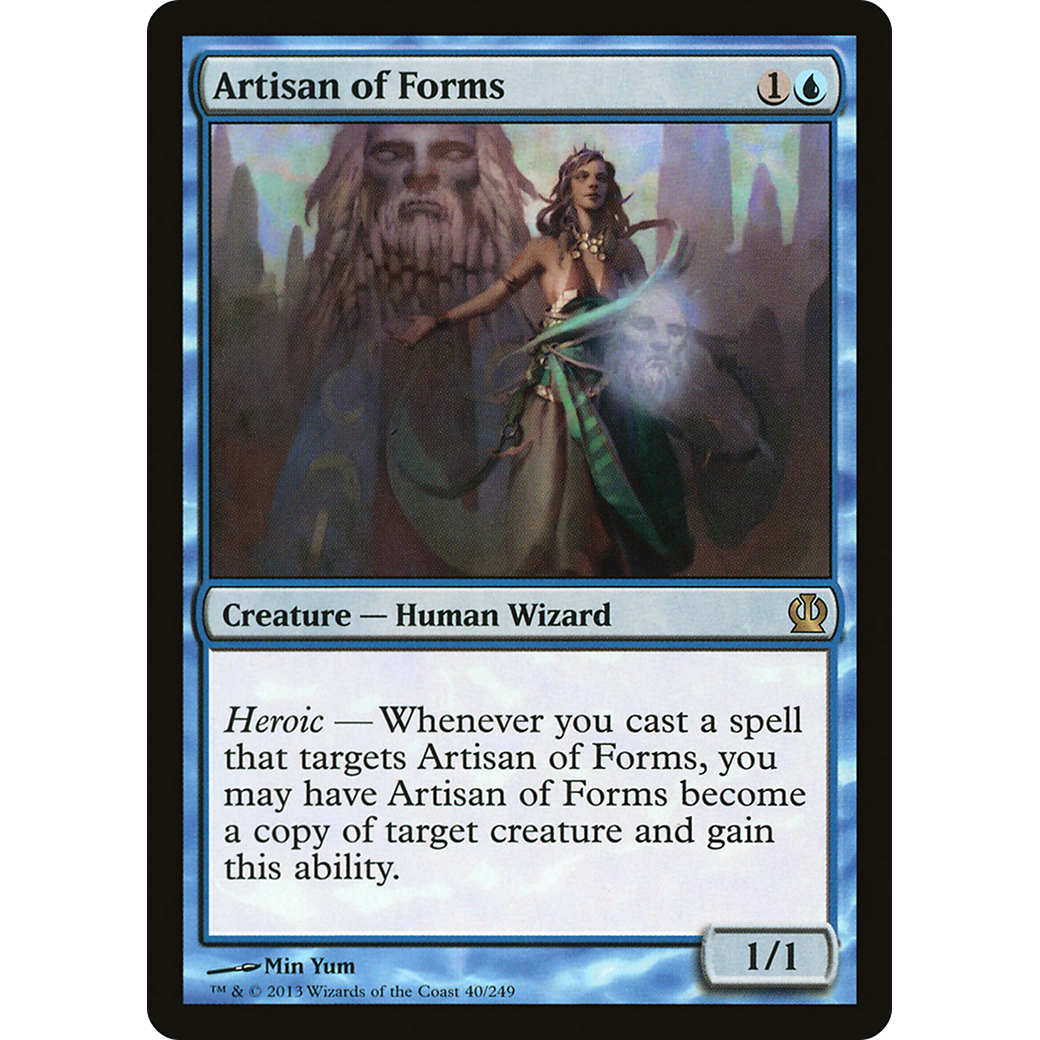 Artisan of Forms (THS-040) - Theros Foil