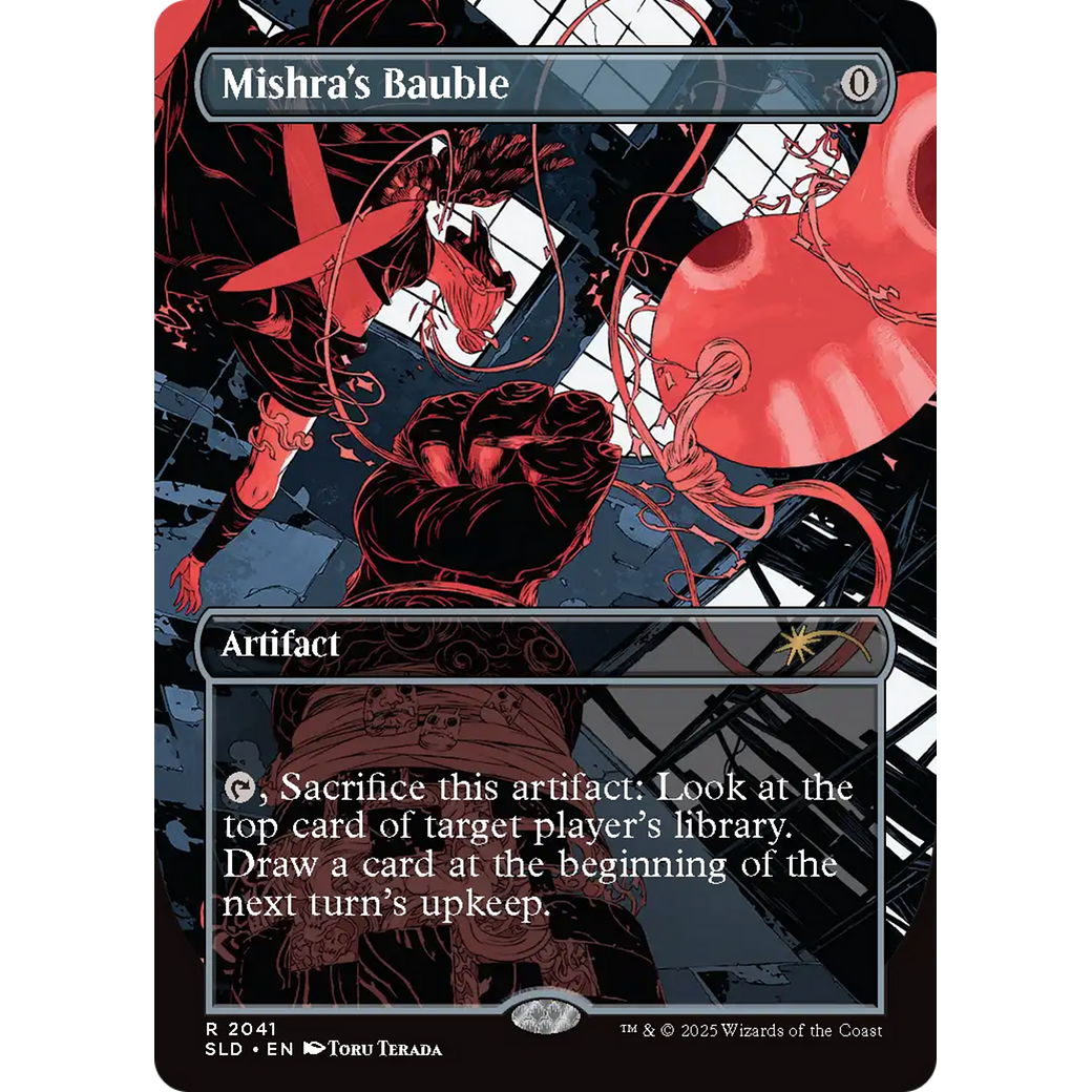 Mishra's Bauble (2041) (SLD-2041) - Secret Lair Drop (Borderless)