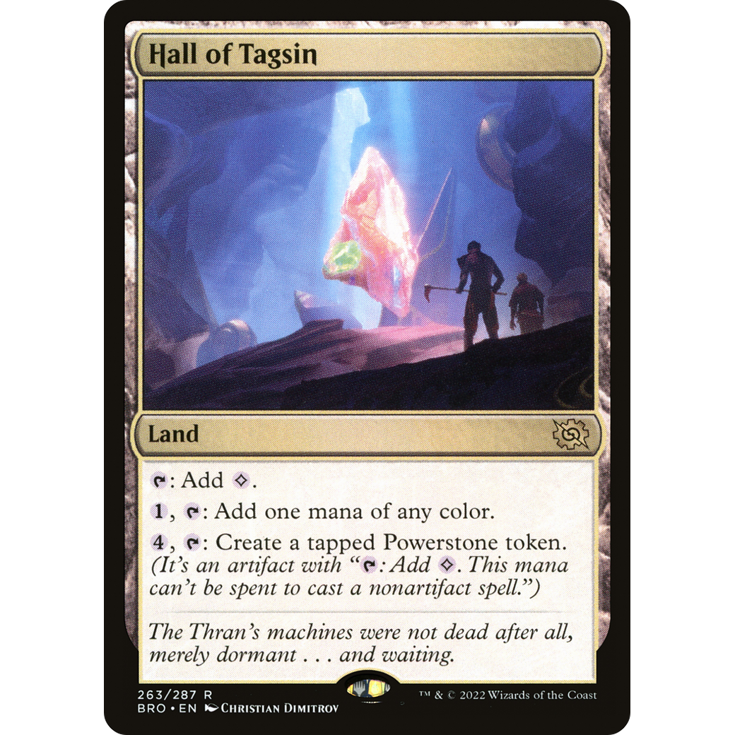 Hall of Tagsin (BRO-263) - The Brothers' War