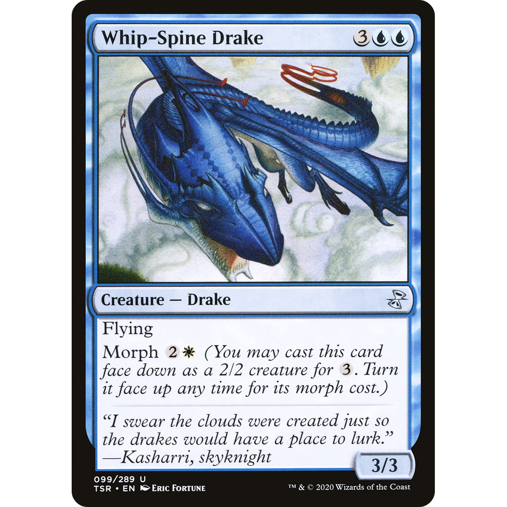 Whip-Spine Drake (TSR-099) - Time Spiral Remastered Foil