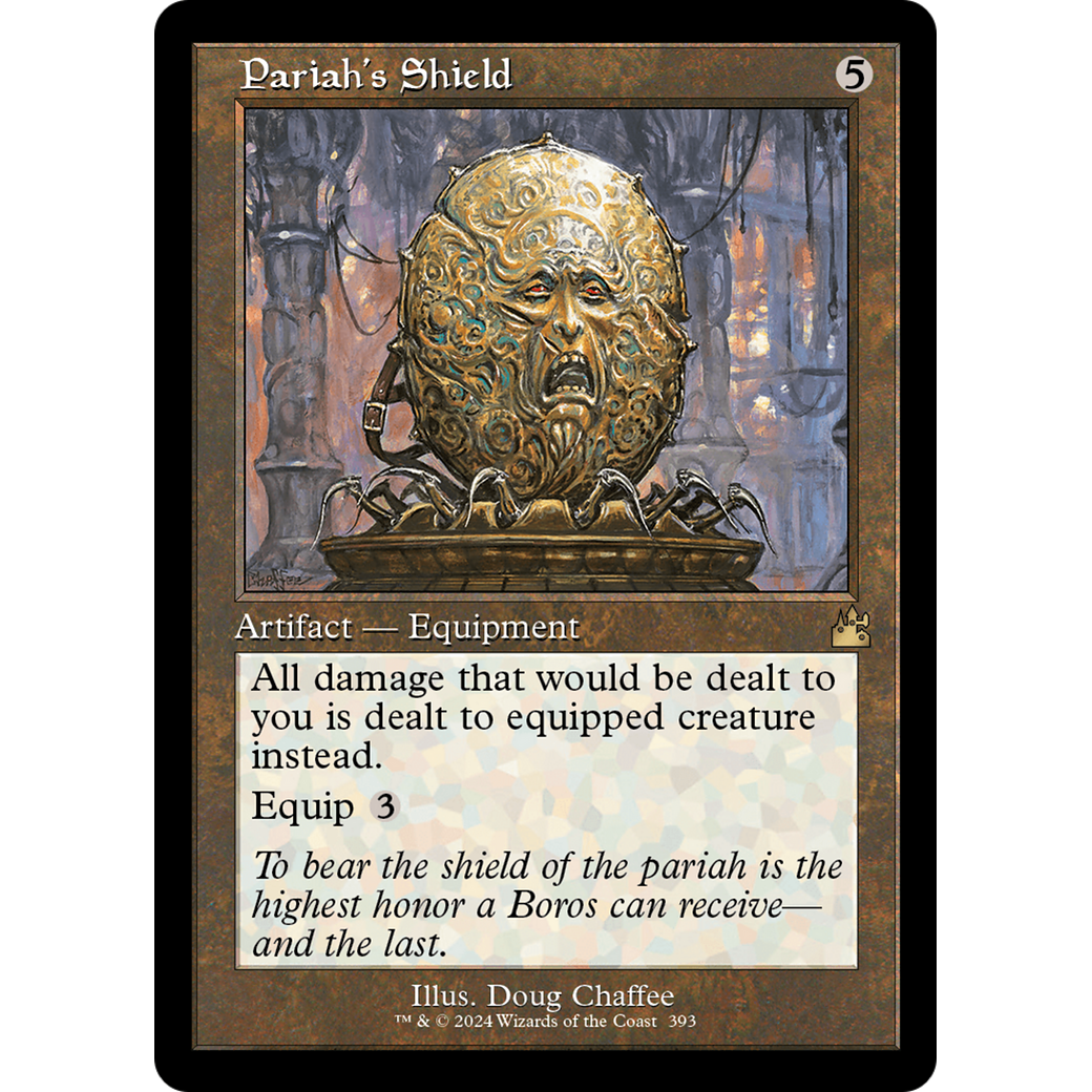 Pariah's Shield (RVR-393) - Ravnica Remastered Foil