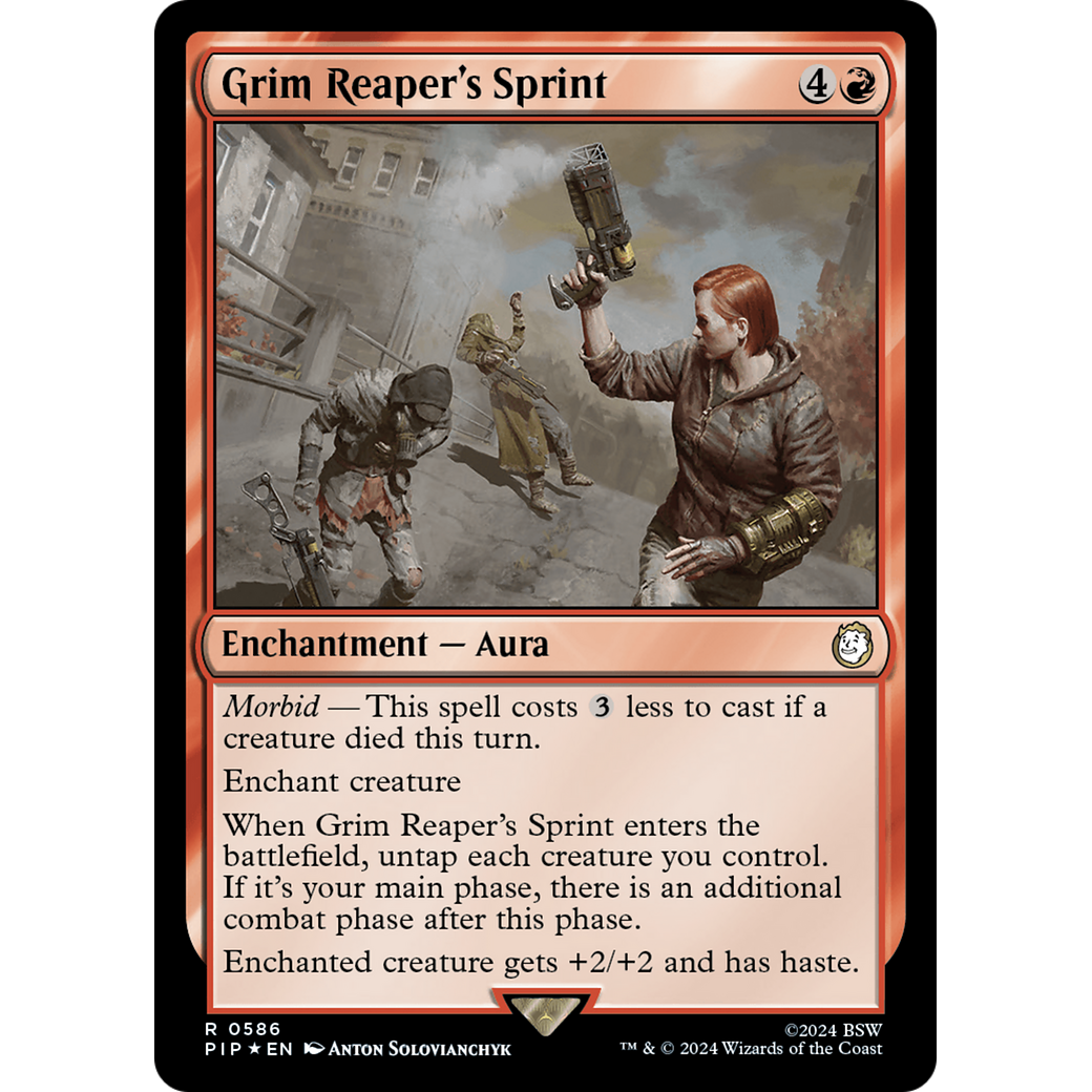 Grim Reaper's Sprint (PIP-586) - Fallout Foil