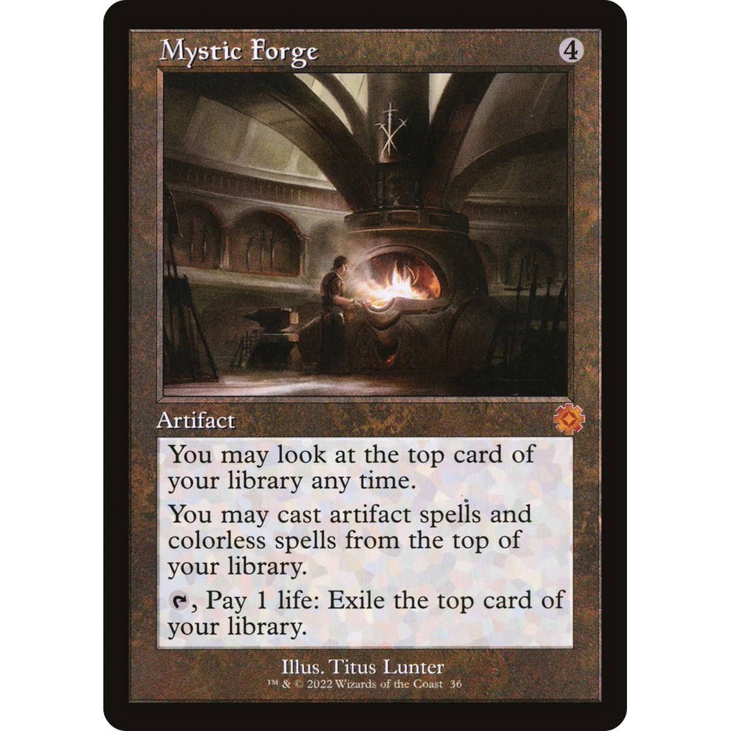Mystic Forge (BRR-036) - The Brothers' War Retro Artifacts Foil