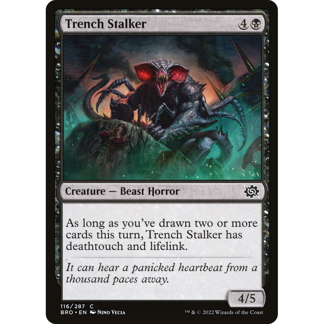 Trench Stalker (BRO-116) - The Brothers' War Foil