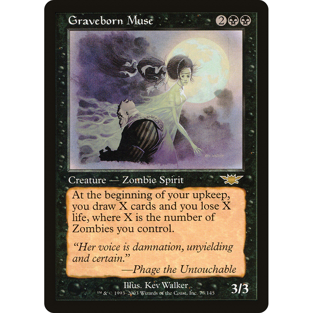 Graveborn Muse (LGN-073) - Legions Foil