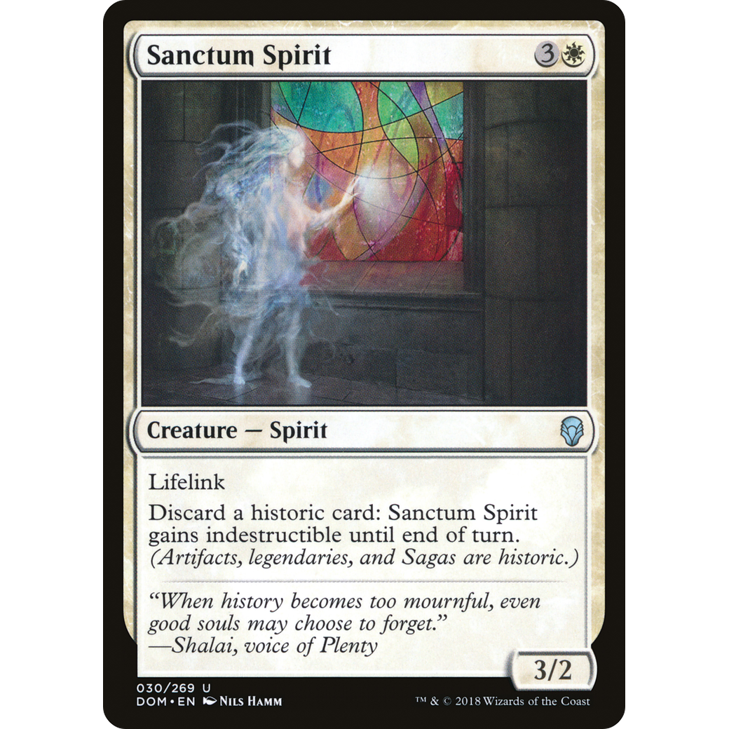 Sanctum Spirit (DOM-030) - Dominaria Foil