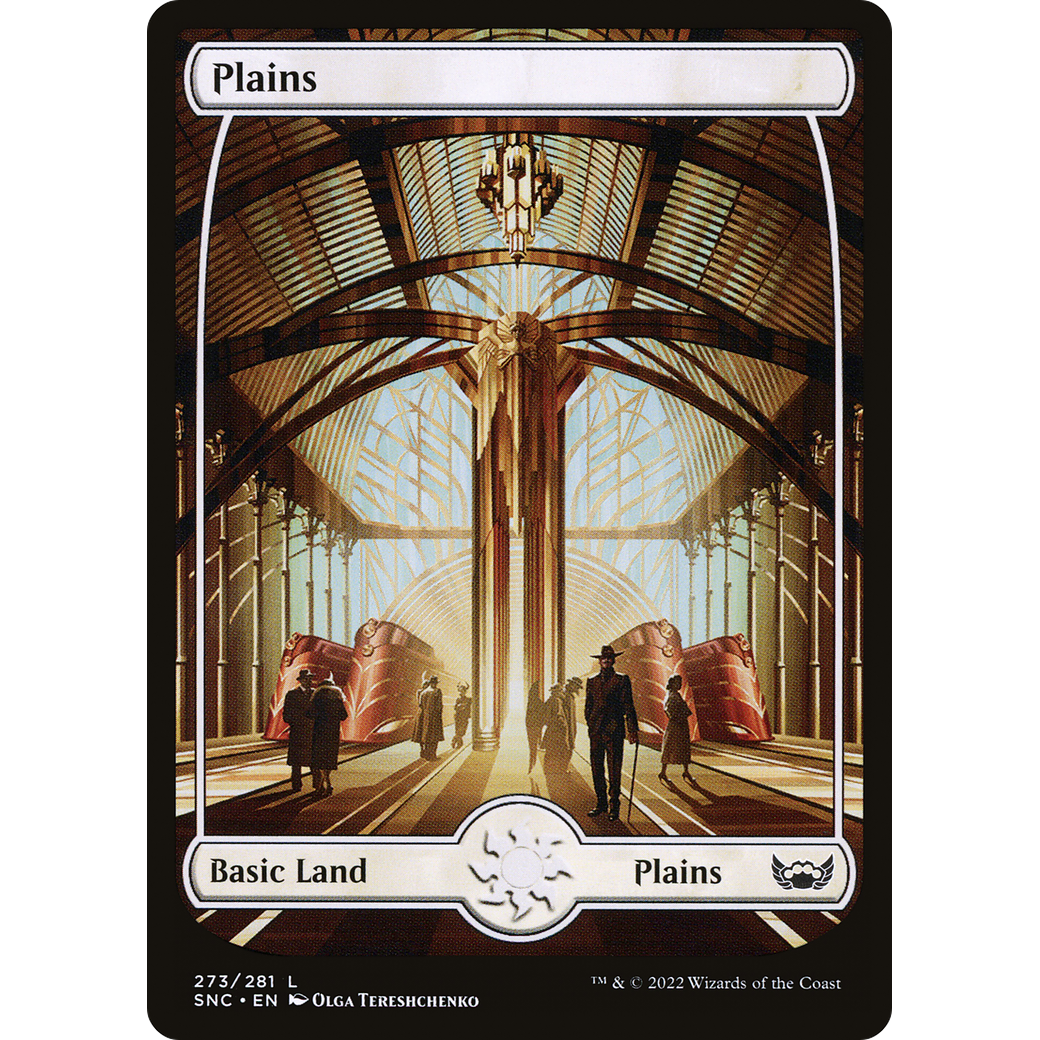 Plains (273) (SNC-273) - Streets of New Capenna Foil