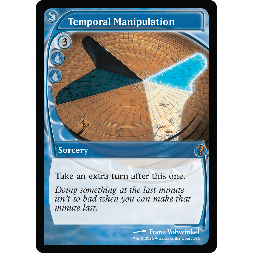 Temporal Manipulation (Future Sight) (MB2-174) - Mystery Booster 2 Foil