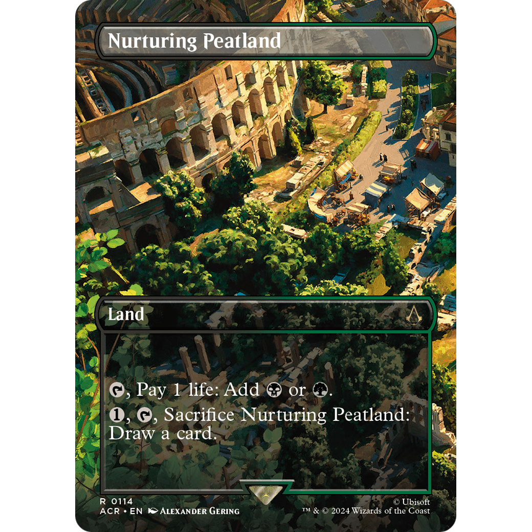 Nurturing Peatland (Borderless) (ACR-114) - Assassin's Creed (Borderless) Foil