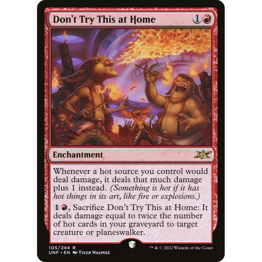 Don't Try This at Home (UNF-105) - Unfinity