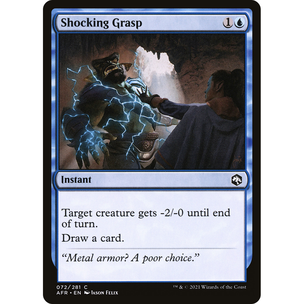 Shocking Grasp (AFR-072) - Adventures in the Forgotten Realms