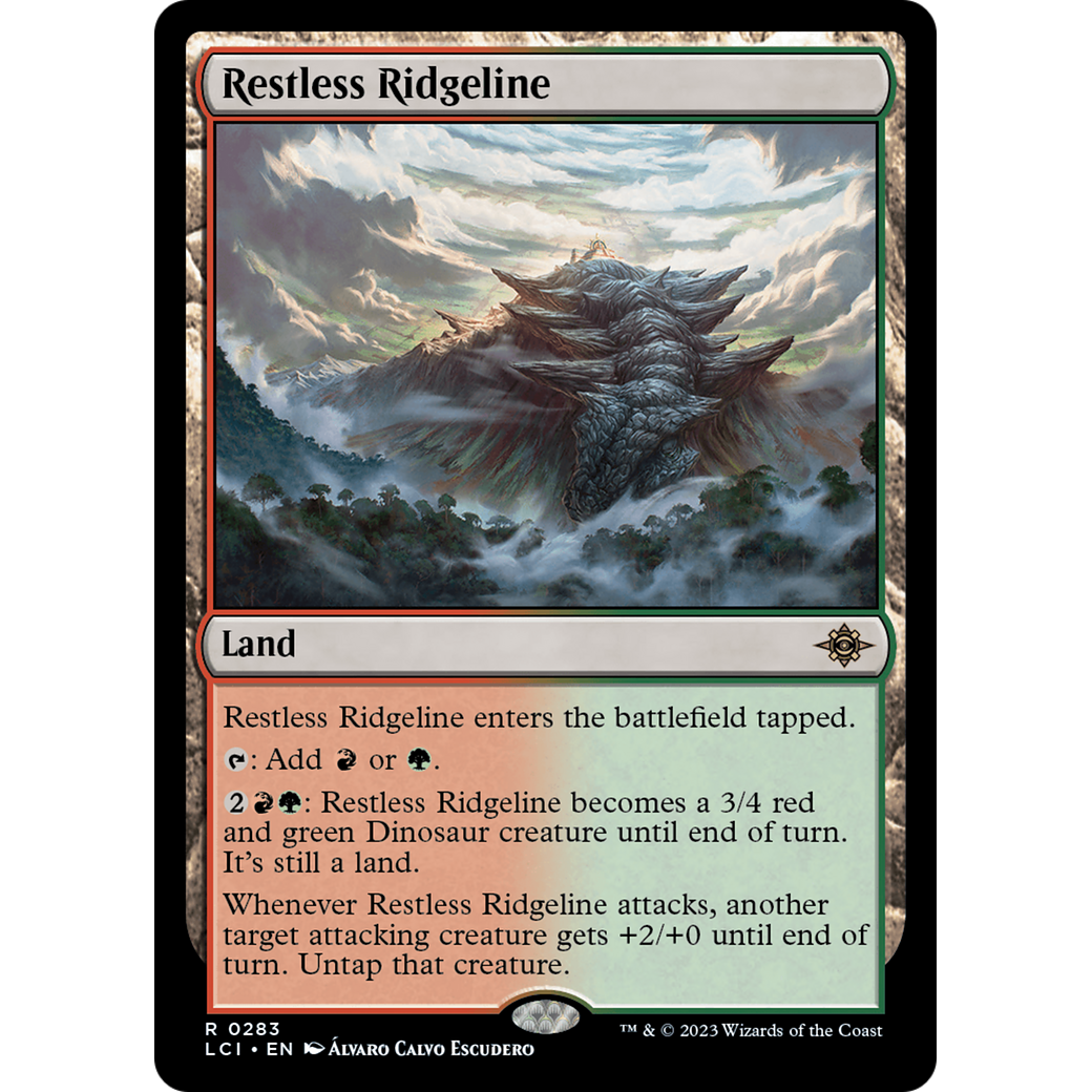 Restless Ridgeline (LCI-283) - The Lost Caverns of Ixalan Foil
