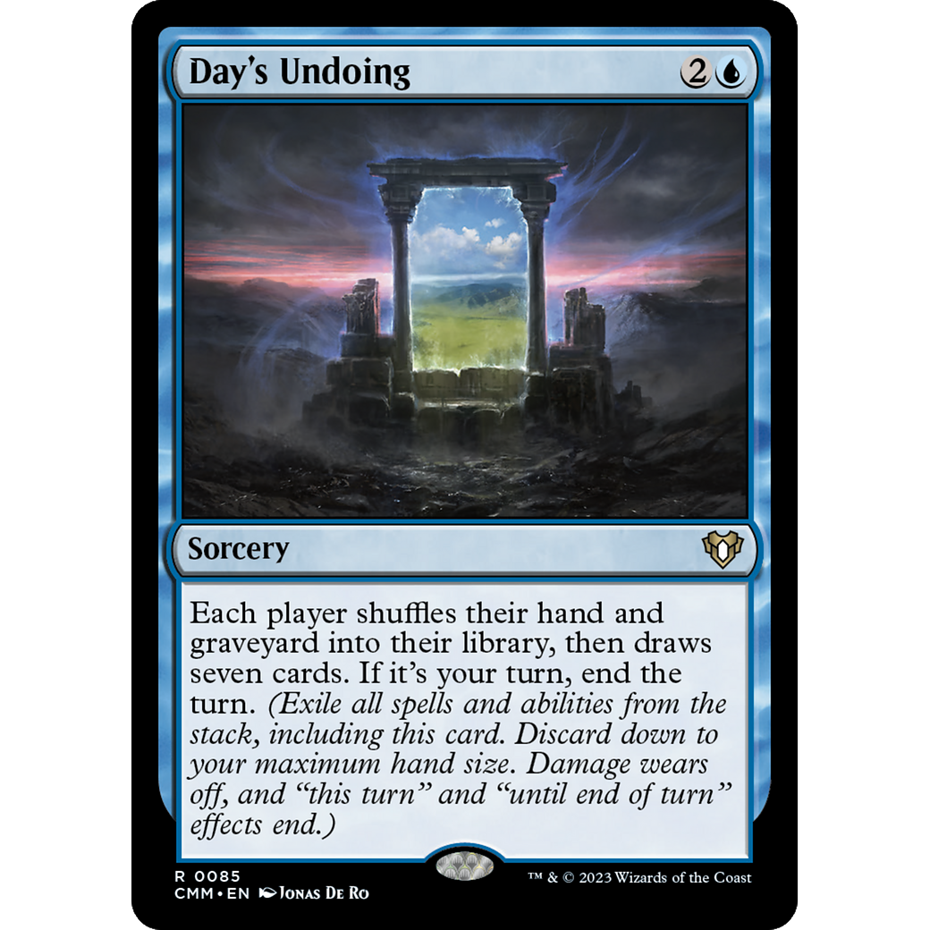 Day's Undoing (CMM-085) - Commander Masters Foil