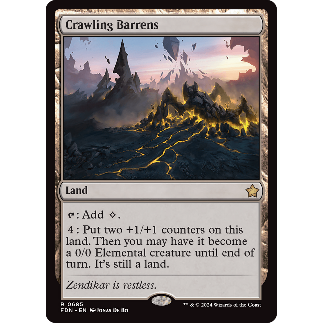 Crawling Barrens (FDN-685) - Foundations