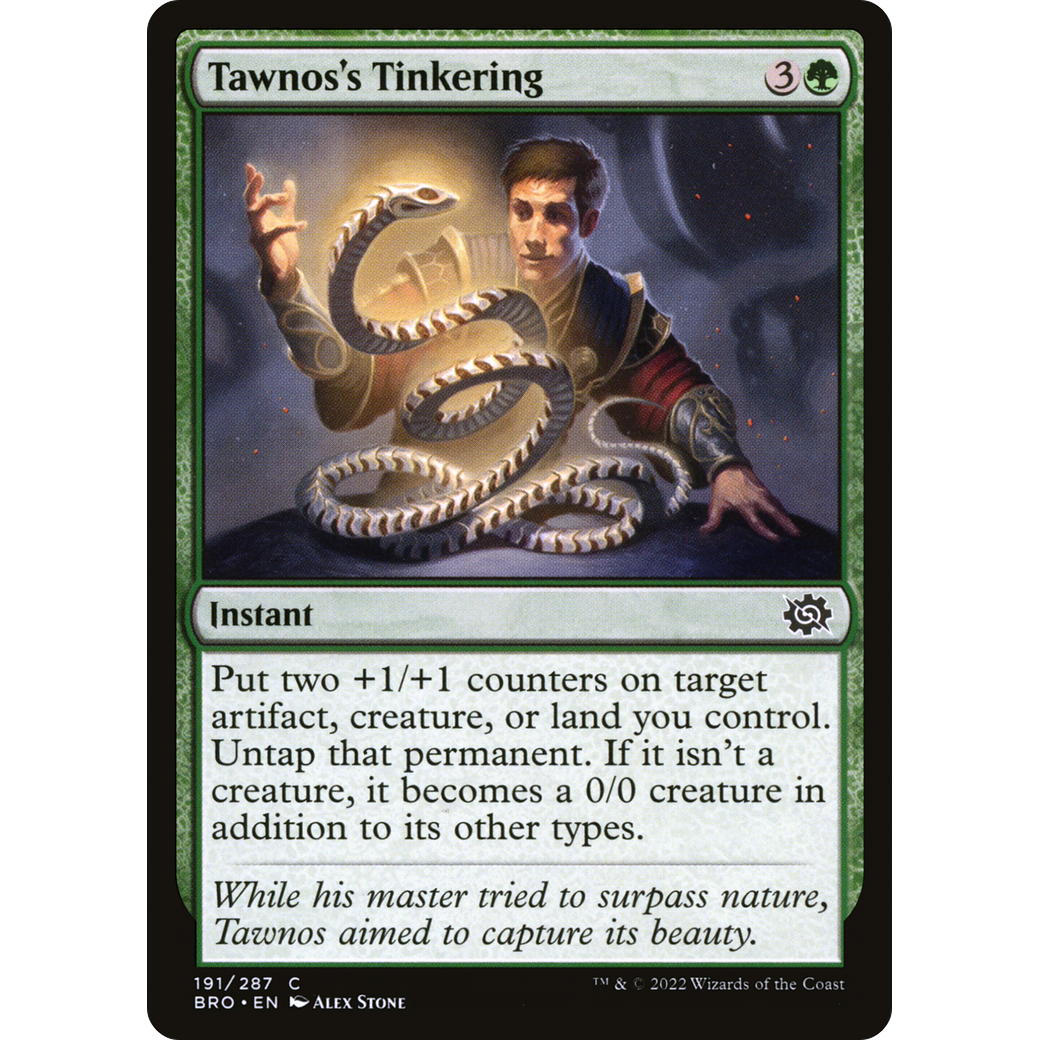 Tawnos's Tinkering (BRO-191) - The Brothers' War Foil