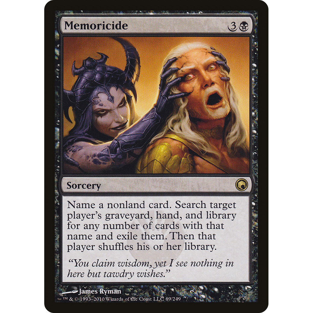 Memoricide (SOM-069) - Scars of Mirrodin