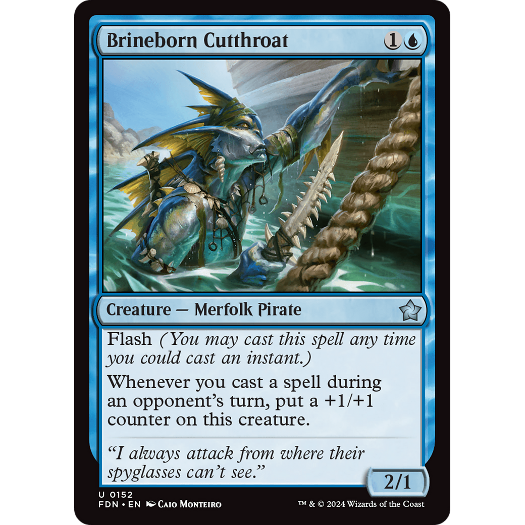 Brineborn Cutthroat (FDN-152) - Foundations