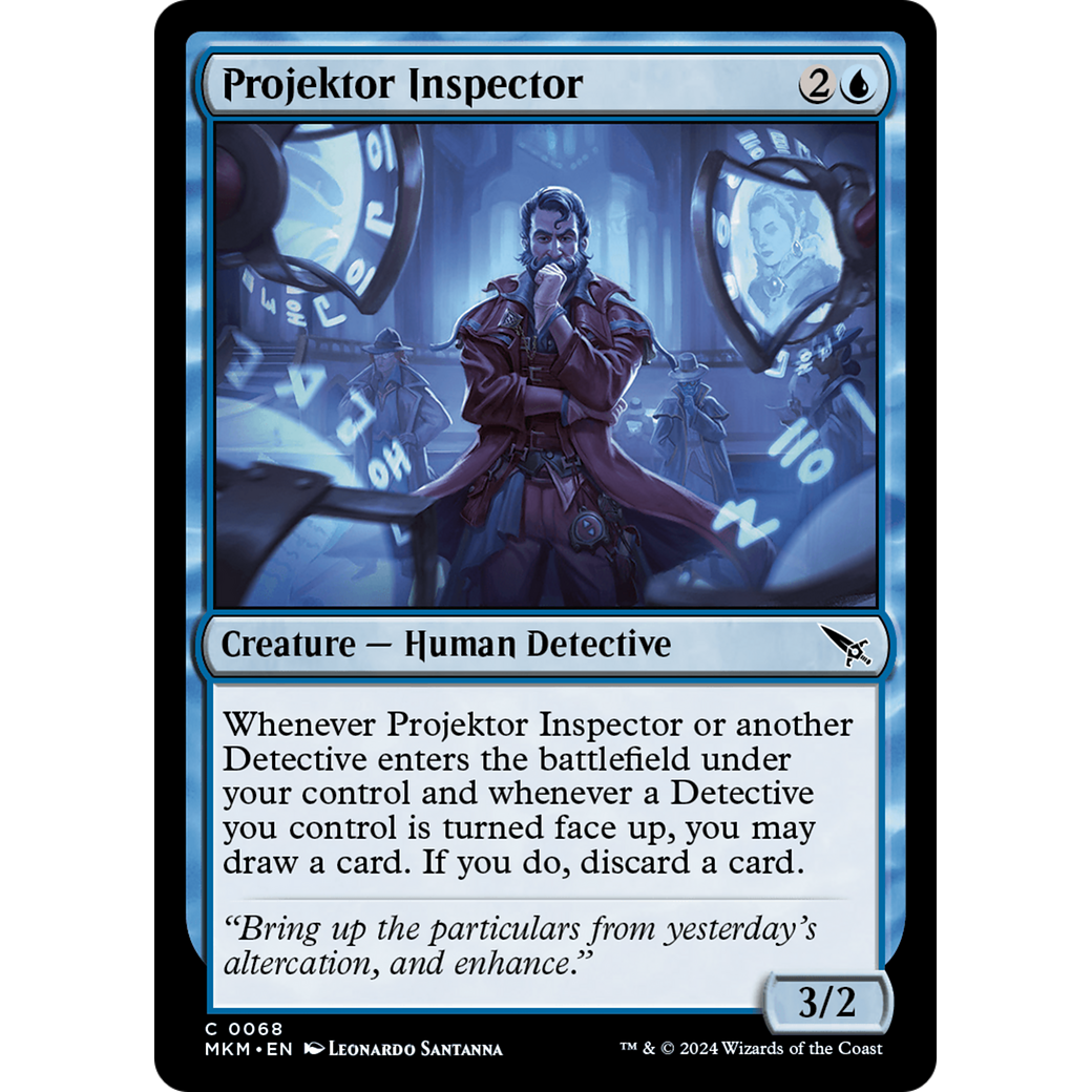 Projektor Inspector (MKM-068) - Murders at Karlov Manor