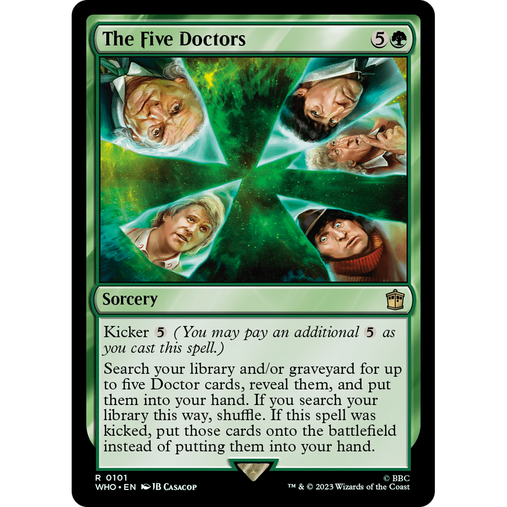 The Five Doctors (WHO-101) - Doctor Who