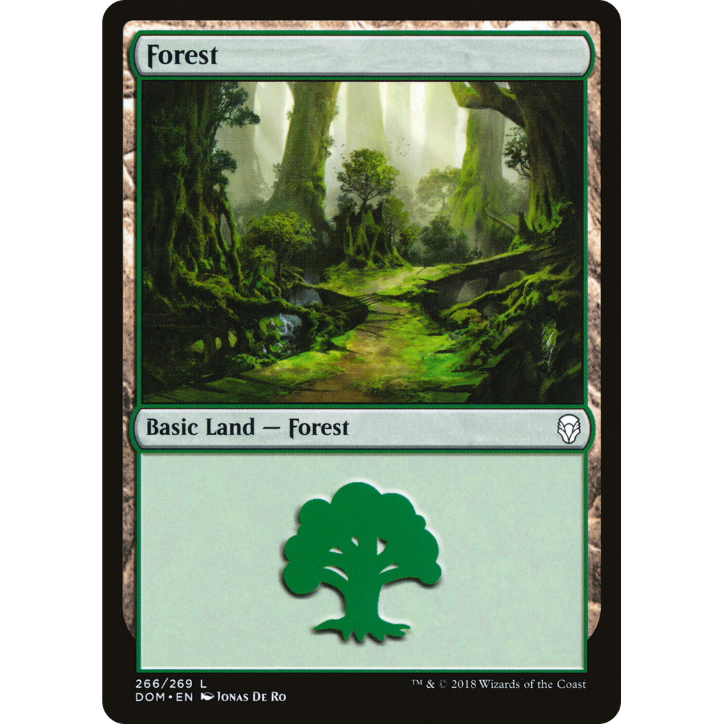 Forest (266) (DOM-266) - Dominaria