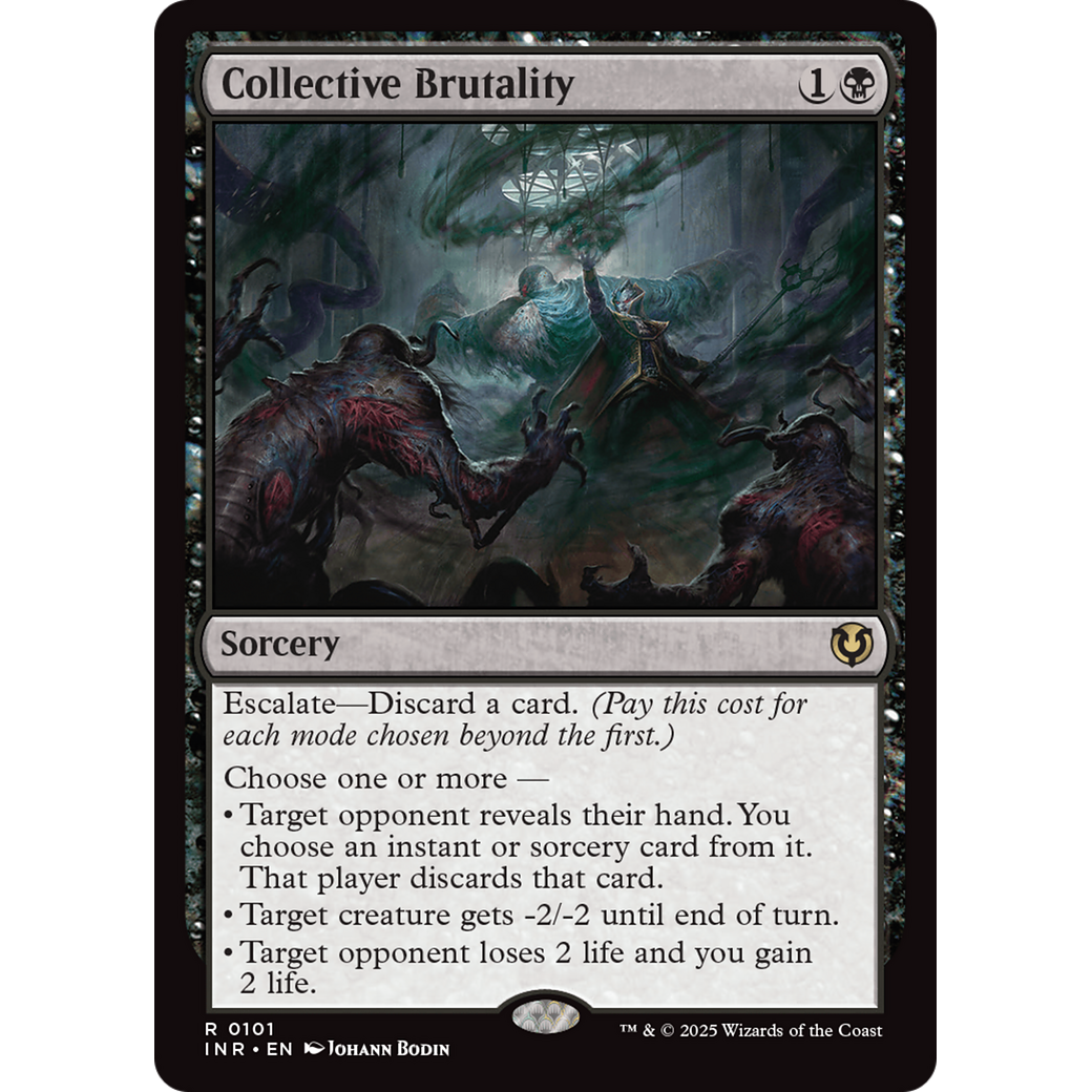 Collective Brutality (INR-101) - Innistrad Remastered Foil